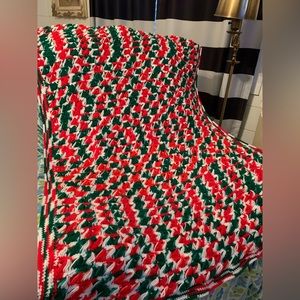 Red green white Afghan